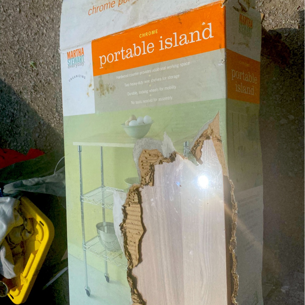Martha Stewart Portable Island
